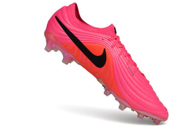 Men's Nike Tiempo Legend 11 Elite AG Artificial Grass Low-Tops Football Boots - Pink/Hyper Pink/Sunset Glow