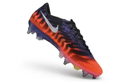 Men's Nike Air Zoom Mercurial Superfly 11 Elite SG Soft Ground Low-Tops Football Boots - Black/Sunset Glow/Midnight Purple