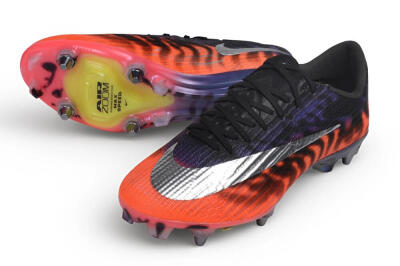 Men's Nike Air Zoom Mercurial Superfly 11 Elite SG Soft Ground Low-Tops Football Boots - Black/Sunset Glow/Midnight Purple