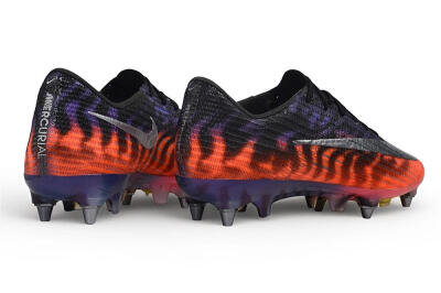 Men's Nike Air Zoom Mercurial Superfly 11 Elite SG Soft Ground Low-Tops Football Boots - Black/Sunset Glow/Midnight Purple