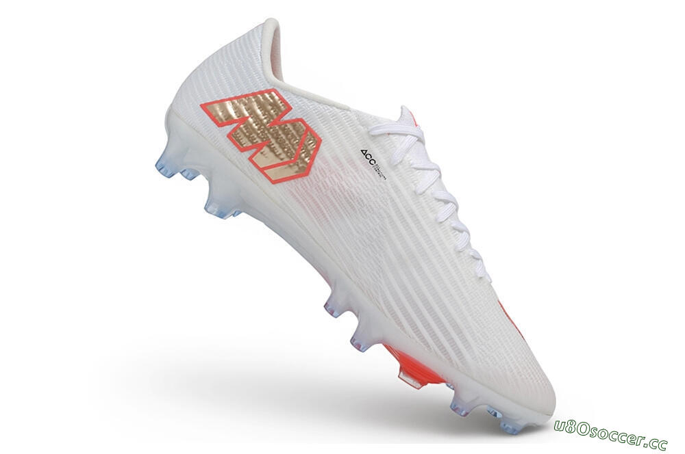 Men's Nike Air Zoom Mercurial Superfly 11 Elite AG Artificial Grass Low-Tops Football Boots - White/Metallic Gold/Bright Crimson 4
