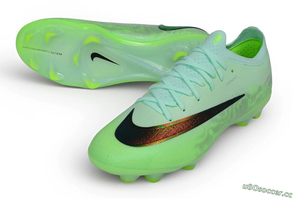 Unisex Nike Air Zoom Mercurial Vapor 17 Elite FG Firm Ground Low-Tops Football Boots - Green/Mint Green/Electric Lime 3