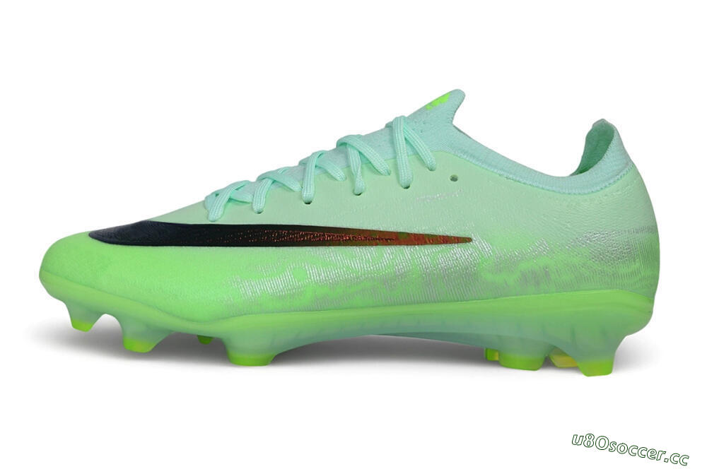 Unisex Nike Air Zoom Mercurial Vapor 17 Elite FG Firm Ground Low-Tops Football Boots - Green/Mint Green/Electric Lime 0