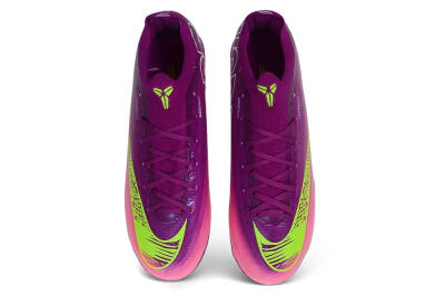 Unisex Nike Air Zoom Mercurial Vapor 17 Elite FG Firm Ground Low-Tops Football Boots - Purple/Berry/Volt