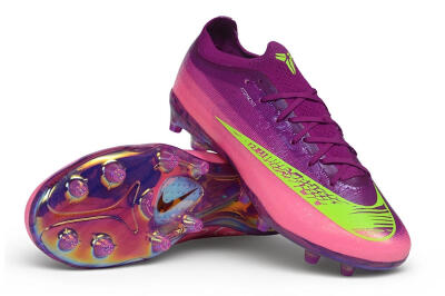 Unisex Nike Air Zoom Mercurial Vapor 17 Elite FG Firm Ground Low-Tops Football Boots - Purple/Berry/Volt