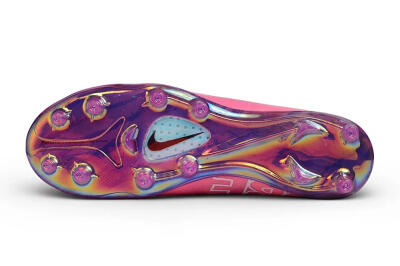 Unisex Nike Air Zoom Mercurial Vapor 17 Elite FG Firm Ground Low-Tops Football Boots - Purple/Berry/Volt