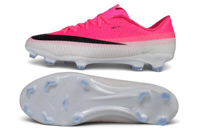 Unisex Nike Air Zoom Mercurial Superfly 11 Elite FG Firm Ground Low-Tops Football Boots - Pink/Hyper Pink/White