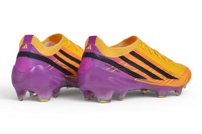 Unisex Adidas F50 Elite FG Firm Ground Low-Tops Football Boots - Yellow/Solar Gold/Team Purple