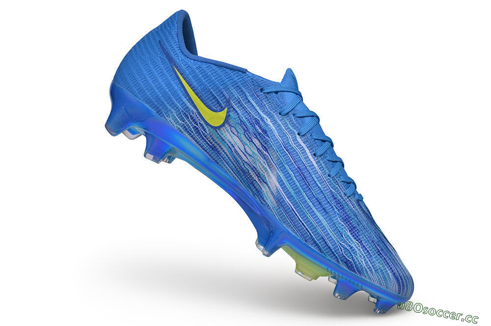 Unisex Nike Air Zoom Mercurial Superfly 11 Elite FG Firm Ground Low-Tops Football Boots - Blue/Baltic Blue/Lemonade 4