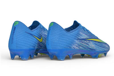 Unisex Nike Air Zoom Mercurial Superfly 11 Elite FG Firm Ground Low-Tops Football Boots - Blue/Baltic Blue/Lemonade