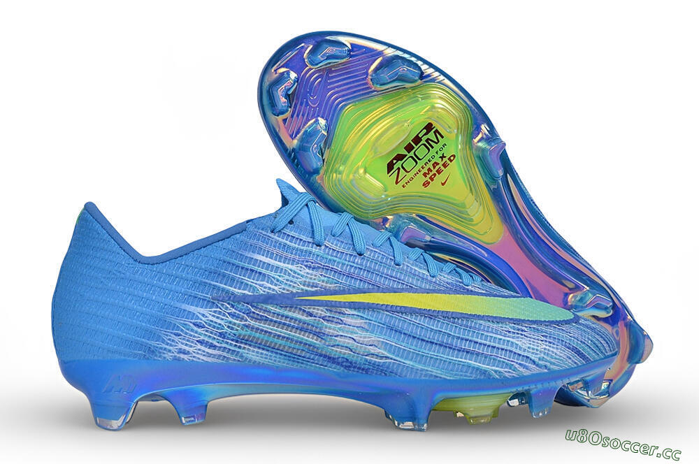 Unisex Nike Air Zoom Mercurial Superfly 11 Elite FG Firm Ground Low-Tops Football Boots - Blue/Baltic Blue/Lemonade 2