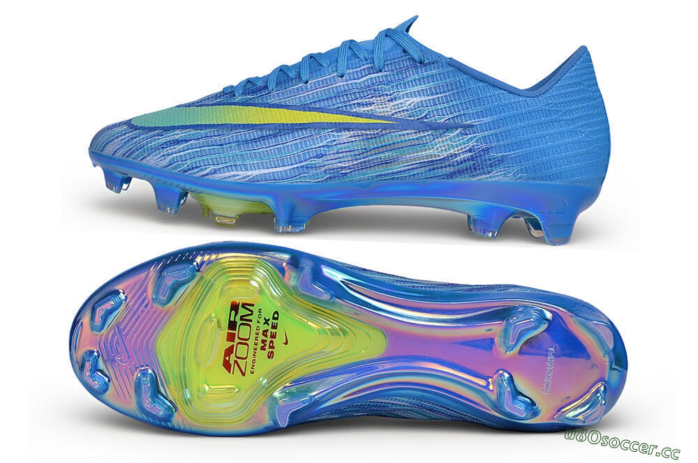 Unisex Nike Air Zoom Mercurial Superfly 11 Elite FG Firm Ground Low-Tops Football Boots - Blue/Baltic Blue/Lemonade 1