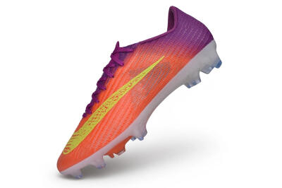 Unisex Nike Air Zoom Mercurial Superfly 11 Elite FG Firm Ground Low-Tops Football Boots - Orange/Sunset Orange/Electric Purple