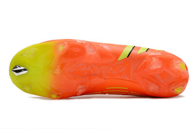 Men's Adidas Predator Edge.1 Low FG Firm Ground Low-Tops Football Boots - Orange/Yellow