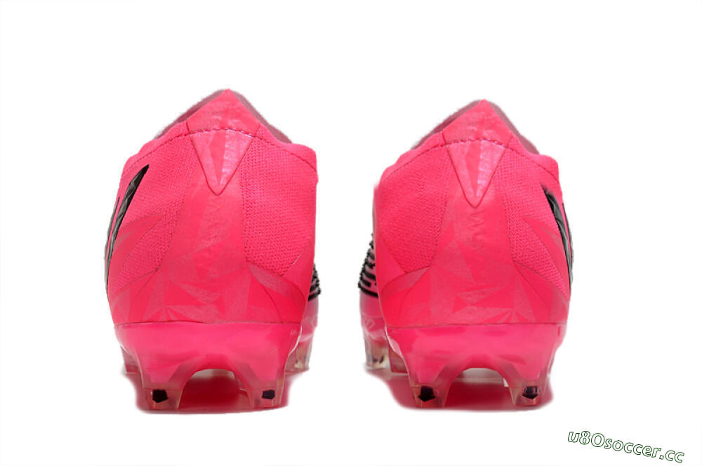 Men's Adidas Predator Edge.1 Low FG Firm Ground Low-Tops Football Boots - White/Pink 5