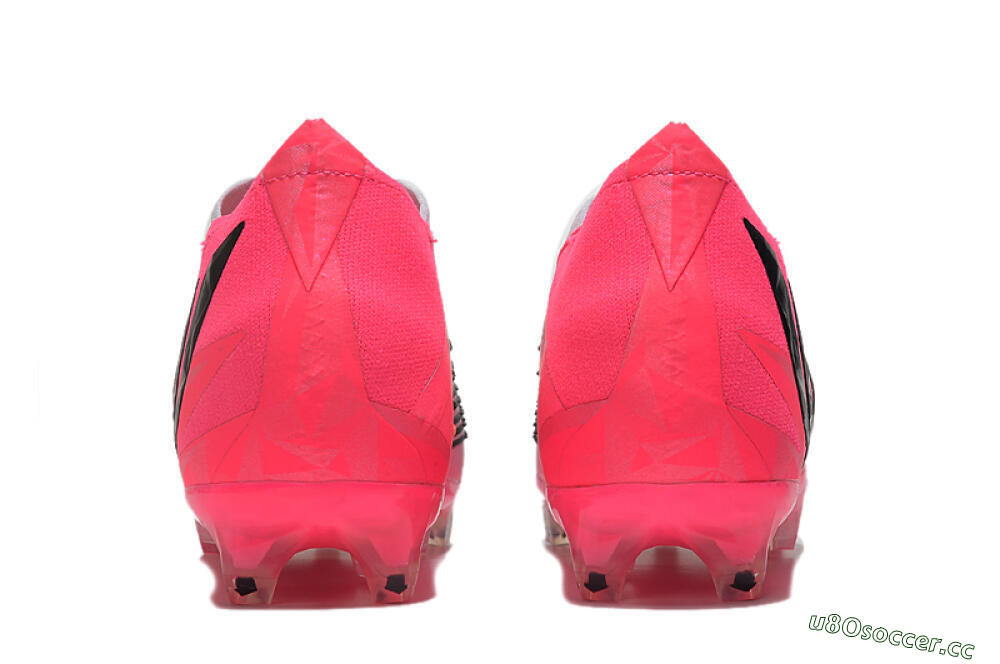 Men's Adidas Predator Edge.1 FG Firm Ground High-Tops Football Boots - White/Pink 5