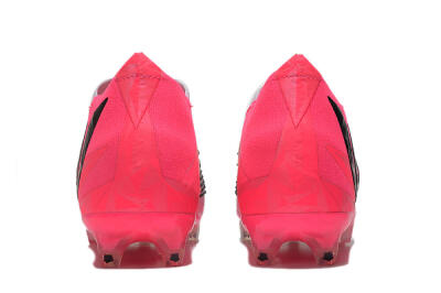 Men's Adidas Predator Edge.1 FG Firm Ground High-Tops Football Boots - White/Pink
