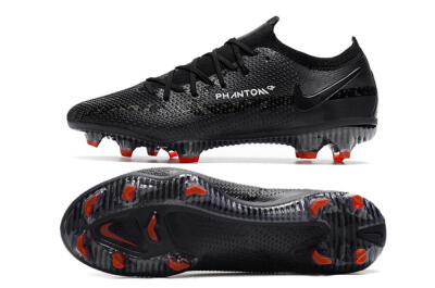 Men's Nike Phantom GT 2 Elite FG Firm Ground Low-Tops Football Boots - Black