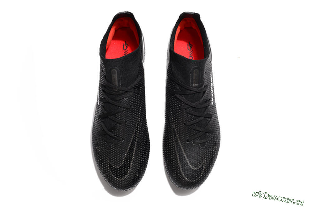 Men's Nike Phantom GT 2 DF Elite FG Firm Ground High-Tops Football Boots - Black 5