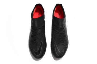 Men's Nike Phantom GT 2 DF Elite FG Firm Ground High-Tops Football Boots - Black