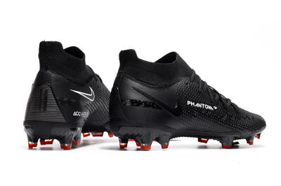 Men's Nike Phantom GT 2 DF Elite FG Firm Ground High-Tops Football Boots - Black