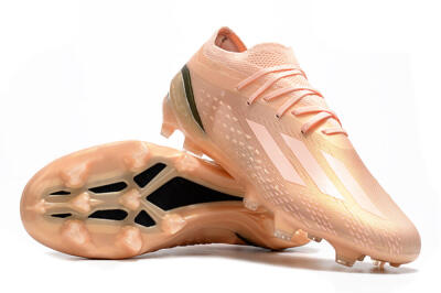 Men's Adidas X Speedportal.1 FG Firm Ground Low-Tops Football Boots - Beige/Black