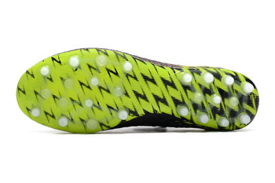 Men's Puma Future Z 1.3 Instinct MG Multi Ground Low-Tops Football Boots - Black/Green