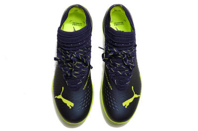 Men's Puma Future Z 1.3 Instinct MG Multi Ground Low-Tops Football Boots - Black/Green