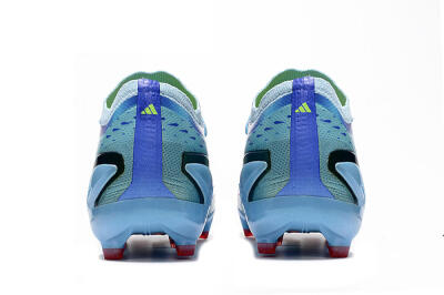 Men's Adidas X Speedportal.1 FG Firm Ground Low-Tops Football Boots - Blue/Pink