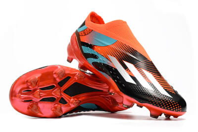 Men's Adidas X Speedportal+ FG Firm Ground Low-Tops Football Boots - Orange/Black