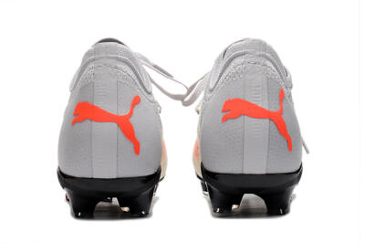 Men's Puma Future Z 1.3 Instinct FG Firm Ground Low-Tops Football Boots - Grey/White