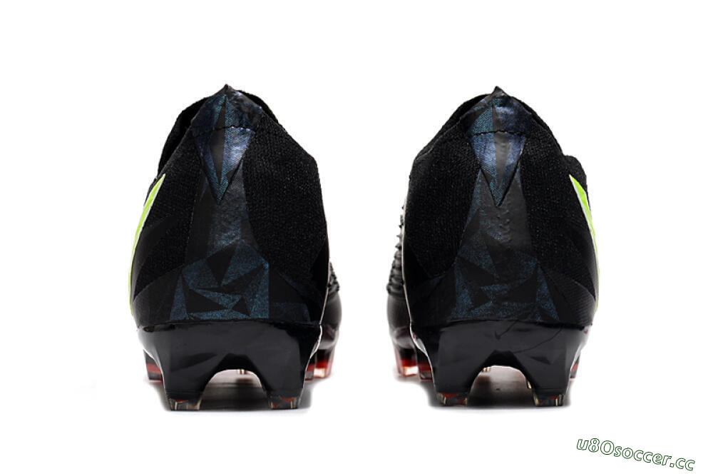Men's Adidas Predator Edge Geometric.1 Low FG Firm Ground Low-Tops Football Boots - Black/Yellow/Red 6