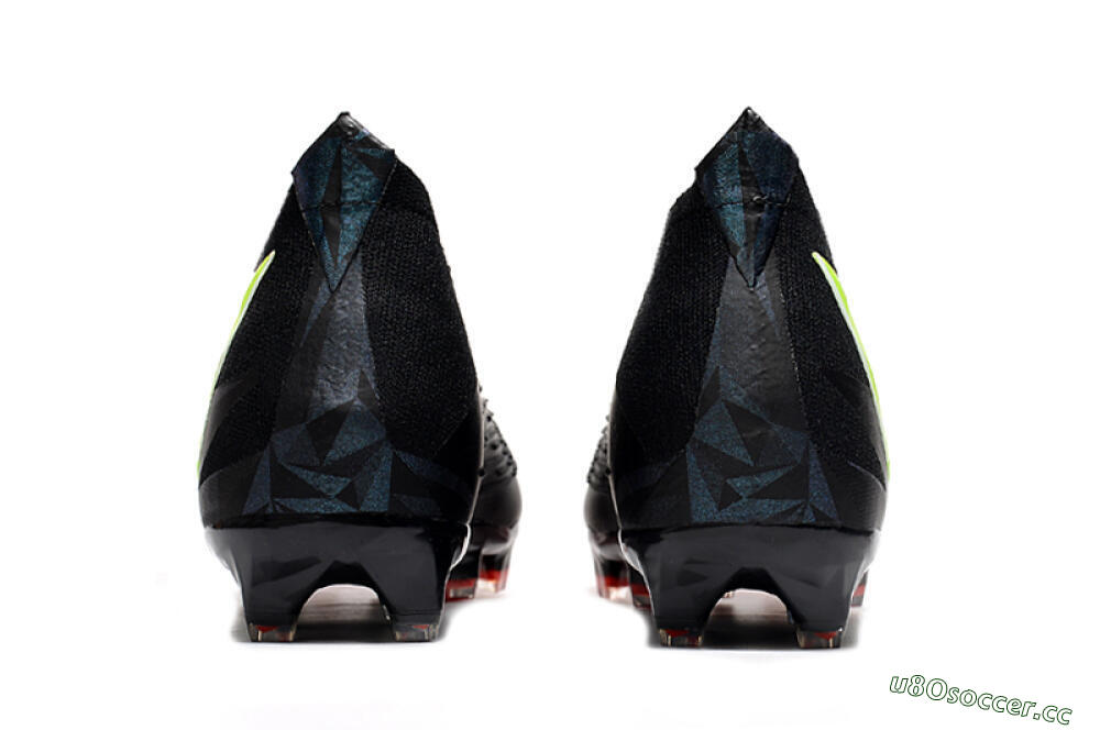 Men's Adidas Predator Edge Geometric.1 FG Firm Ground Low-Tops Football Boots - Black/Yellow/Red 5