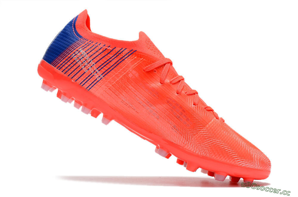 Men's Puma Ultra 1.4 MG Multi Ground Low-Tops Football Boots - Red/Blue 4