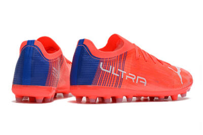 Men's Puma Ultra 1.4 MG Multi Ground Low-Tops Football Boots - Red/Blue