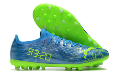 Men's Puma Ultra 1.4 MG Multi Ground Low-Tops Football Boots - Blue/Yellow