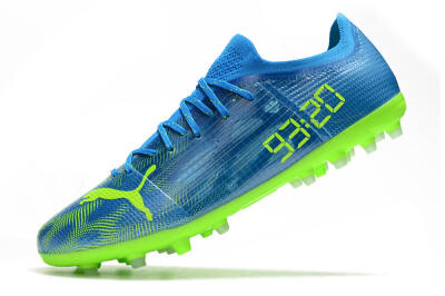 Men's Puma Ultra 1.4 MG Multi Ground Low-Tops Football Boots - Blue/Yellow