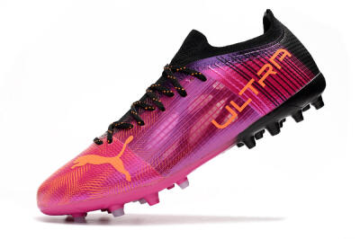 Men's Puma Ultra 1.4 MG Multi Ground Low-Tops Football Boots - Red/Black