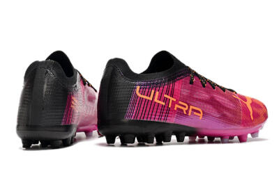 Men's Puma Ultra 1.4 MG Multi Ground Low-Tops Football Boots - Red/Black