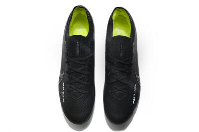 Unisex Nike Air Zoom Mercurial Vapor 15 Elite AG Artificial Grass Low-Tops Football Boots - Black