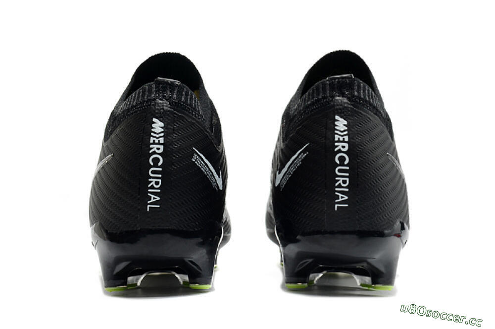 Unisex Nike Air Zoom Mercurial Vapor 15 Elite AG Artificial Grass Low-Tops Football Boots - Black 5