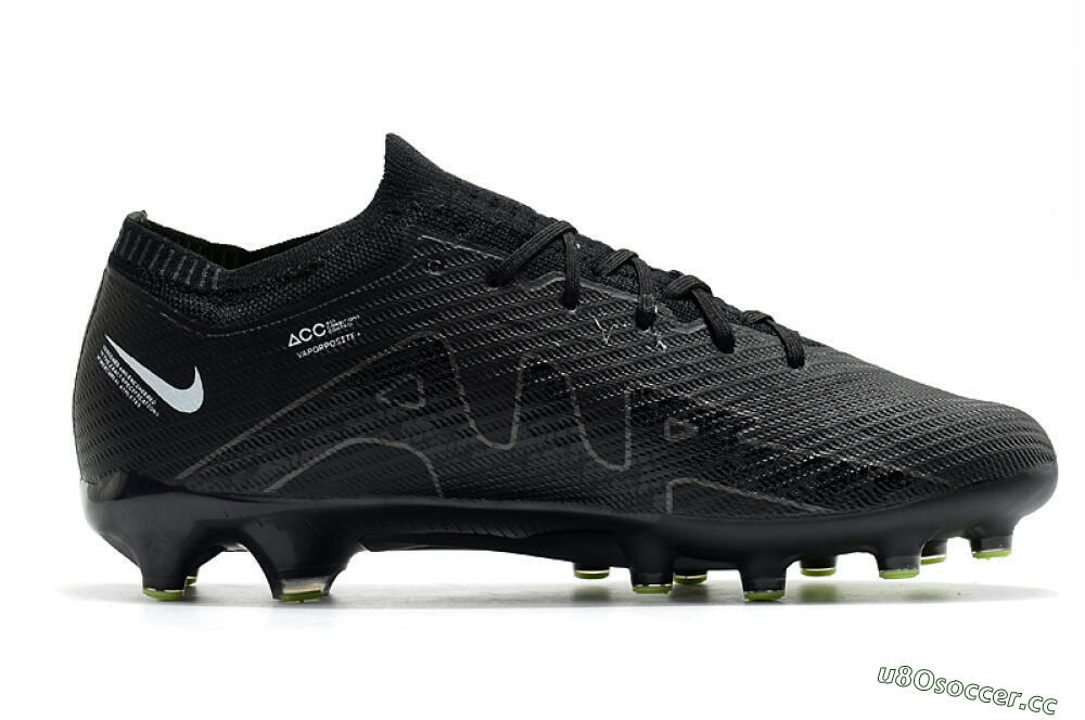 Unisex Nike Air Zoom Mercurial Vapor 15 Elite AG Artificial Grass Low-Tops Football Boots - Black 7