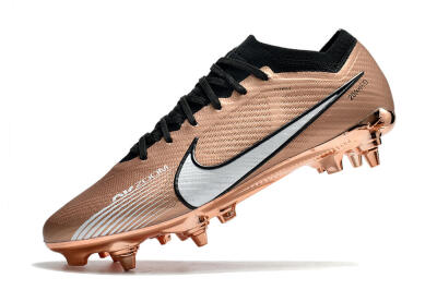 Men's Nike Zoom Mercurial Vapor 15 Elite SG Soft Ground Low-Tops Football Boots - Gold/White