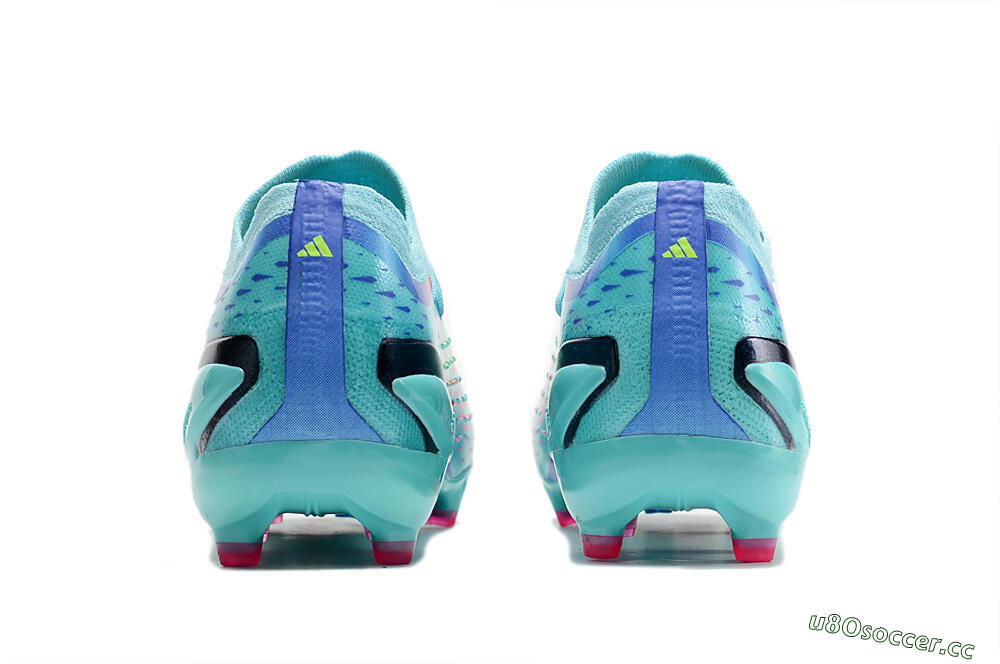 Men's Adidas x Speedportal.1 2022 World Cup Boots FG Firm Ground Low-Tops Football Boots - Blue/Green/Red 6