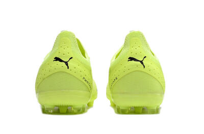 Men's Puma Ultra Ultimate MG Multi Ground Low-Tops Football Boots - Green/Blue/Black