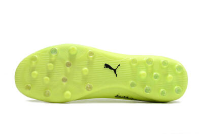 Men's Puma Ultra Ultimate MG Multi Ground Low-Tops Football Boots - Green/Blue/Black