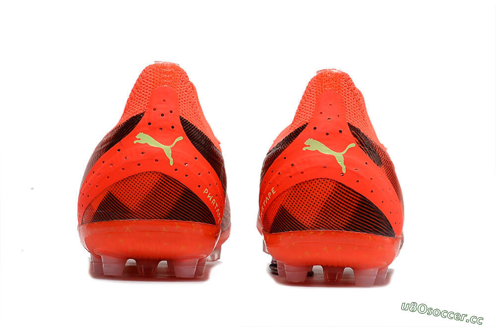Men's Puma Ultra Ultimate MG Multi Ground Low-Tops Football Boots - Red/Yellow 6