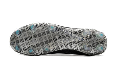 Men's Puma Ultra Ultimate FG Firm Ground Low-Tops Football Boots - Black/White/Blue