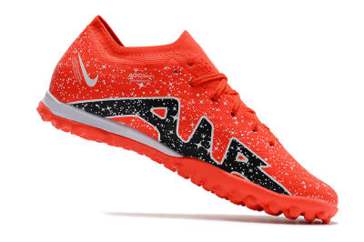 Men's Nike Air Zoom Mercurial Vapor 15 Elidte TF Artificial Turf Low-Tops Football Shoes - Red/Black/White