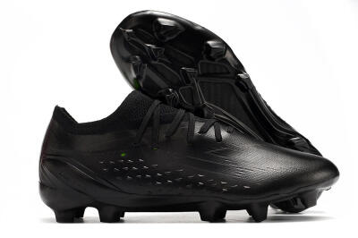 Men's Adidas X Speedportal .1 2022 World Cup Boots FG Firm Ground Low-Tops Football Boots - Black/Black